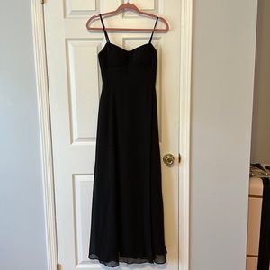 Black Azazie Bridesmaid Dress